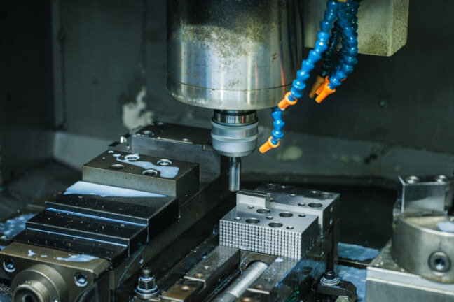 一般的なフライス加工