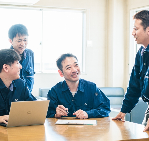 次代を支える<br>ものづくりを、ともに。